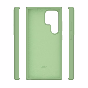 Etteri silikonikuori Samsung Galaxy S24 Ultra - vaaleanvihreä