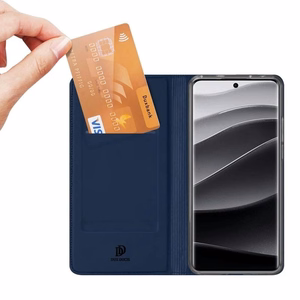 Dux Ducis Skin Pro suojakuori Xiaomi Redmi Note 14 Pro 5G/Poco X7 tummansininen