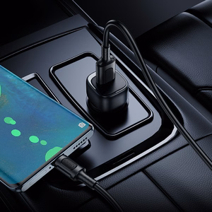 Borofone Autolaturi BZ34 Cloud - USB - QC 3.0 18W musta