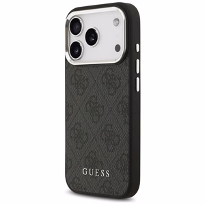 Guess 4G Classic Logo MagSafe Suojakuori iPhone 17 Pro:lle - Musta