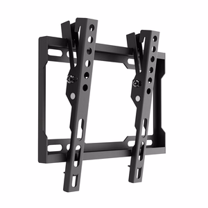 Maclean MC-186 – TV-seinäteline, 13–43-tuuman, VESA 200×200, enintään 45 kg, musta, kallistus 0°–8°