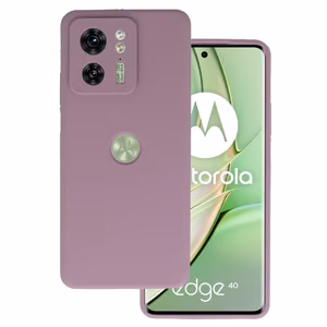 Silicone Lite Suojakuori Motorola Edge 40 5G:lle - heather