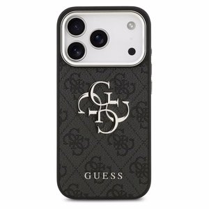 Guess 4G Big 4G Classic Logo -suojakuori iPhone 17 Pro Max - musta