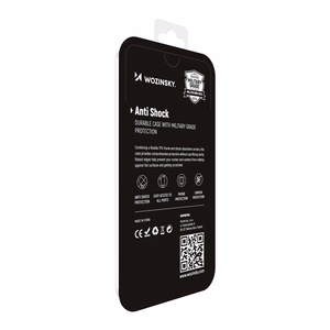 Wozinsky Anti Shock panssaroitu tapaus Samsung Galaxy A73 läpinäkyvää