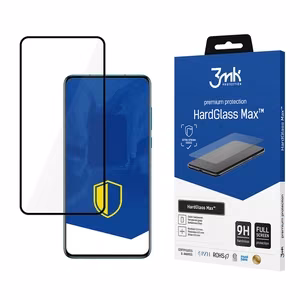 Vahvistettu karkaistu lasi 3mk HardGlass Max musta Huawei P40 Pro + 5G -puhelimelle