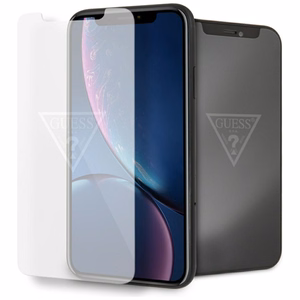 Guess Invisible Logo Karkaistu lasi iPhone Xr:lle
