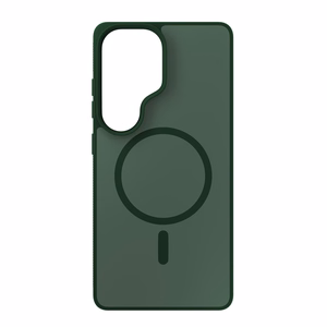 Samsung Galaxy S26 Ultra – 3mk Smoke MagCase vihreä puhelimen suojakuori