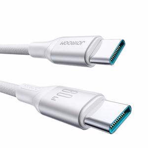 Joyroom S-A28 Flash Series 60W USB-C - USB-C kaapeli 1m - valkoinen