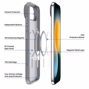 Case Dux Ducis Yind Apple iPhone Air grey