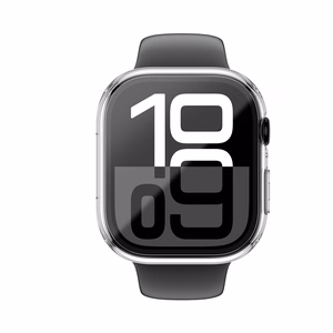 AmazingThing Radix Glass Suojakuori Apple Watch 46mm:lle - kirkas
