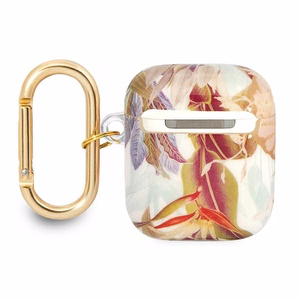 Guess GUA2HHFLU AirPods-suojus violetti/violetti Kukkahihna-mallisto