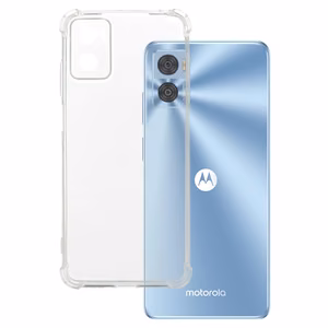 Clin Anti Shock 1.5mm Suojakuori Motorola Moto E22/E22i:lle - läpinäkyvä
