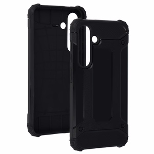 Armor Carbon Suojakuori Samsung Galaxy S25:lle musta