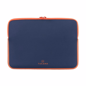Tucano Elements 2 4 mm neoprene sleeve for MacBook Air 13-inch (2018–2024), MacBook Pro 13-inch (2016–2022) and 12-inch laptops, blue
