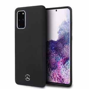 Mercedes Silicone Line Silikoninen Suojakuori Samsung Galaxy S20+:lle musta