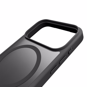 Puro Gradient TPU MagSafe -yhteensopiva Suojakuori iPhone 17 Pro Max:lle - harmaa