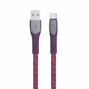 USB-C - USB2 -kaapeli 1,2M/punainen PS6102 RD12 RIVACASE
