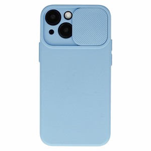 Camshield Soft iPhone 16 Pro:lle - vaaleansininen