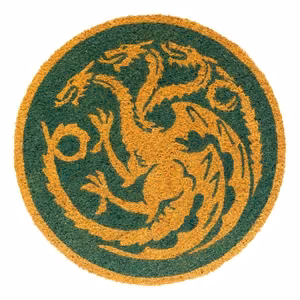 Game of Thrones House of the Dragon -pyöreä ovimatto, halkaisija 50 cm