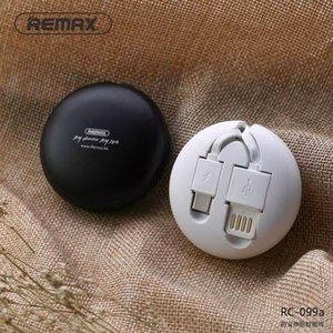 REMAX Cutebaby RC-99a Kaapeli - USB - Type C - 1 metri - musta