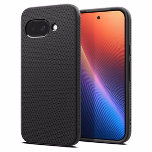 Spigen Liquid Air Suojakuori Google Pixel 9A:lle - matta musta