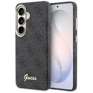 Guess suojakuori 4G Script MagSafe Samsung Galaxy S26:lle musta