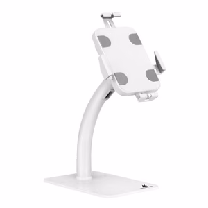Maclean MC-468W universaali tablettiteline lukolla 7,9" - 11" pöydälle tai seinälle, julkinen kioskiteline, tukeva, varkaudenesto
