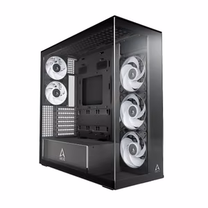 ARCTIC Premium E-ATX PC Case Xtender Black (Clear Glass)