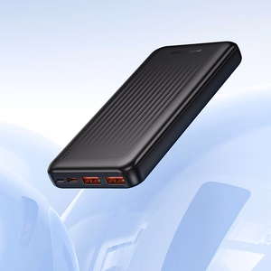 Borofone Power Bank 10000mAh BJ80 Clever - 2xUSB + Type C - QC 3.0 22,5W PD 20W black