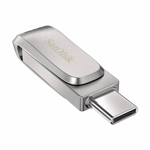 SanDisk Ultra Dual Drive Luxe USB-muistitikku 1000 GB USB Type-A / USB Type-C 3.2 Gen 1 ruostumaton teräs