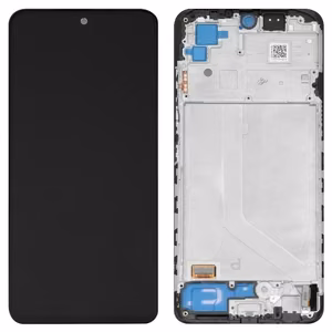 LCD-näyttö Xiaomi Redmi Note 10/Redmi Note 10S/Poco M5s kosketusnäytöllä kehyksellä musta OLED ORG