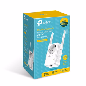 TP-Link TL-WA860RE N300 Wi-Fi -kantamanlaajennin läpivientipistorasialla
