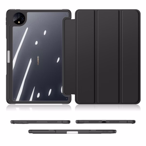 Dux Ducis Toby Kotelo Huawei MatePad Pro 11'' (2022) Cover with S Pen Pen Smart Cover Stand Musta
