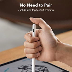 ESR Digital+ magneettinen styluskynä iPadille - valkoinen