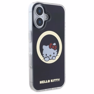 Hello Kitty IML Sweet Kitty Magsafe iPhone 16:lle Suojakuori - Musta
