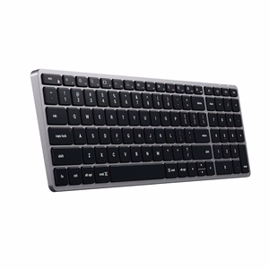 Langaton Näppäimistö QWERTY Satechi Slim X2 ST-BTSX2M Avaruudenharmaa
