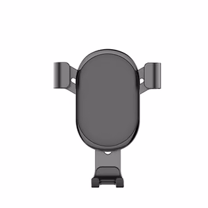 ColorWay Metallic Gravity Holder For Smartphone Adjustable Clamp Black Fixation of the smartphone in one motion. Compact design, does not take up much space and does not obstruct the view. Soft coating, eliminates the appearance of scratches and