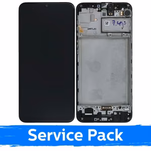 LCD Display Compatible With Samsung M215 M21 / M30s M307 With Frame Black (Service Pack)