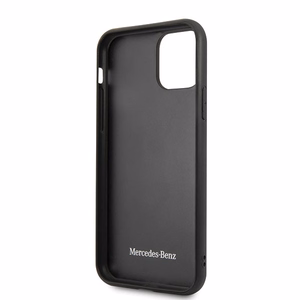 Mercedes Wood Line ruusunpuu kotelo iPhone 11 Pro Max - ruskea