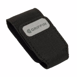 Griffin kengännauhoihin kiinnitettävä pussi Fitbit-, Misfit-, Sony- ja Nike+ -aktiivisuusmittareille, musta