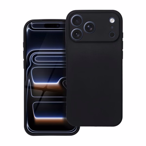 Pehmeä suojakuori IPHONE 17 Pro Max - musta