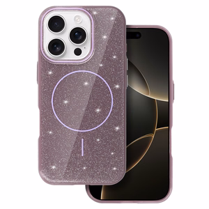 MagSafe Slim Shiny Suojakuori iPhone 14:lle violetti
