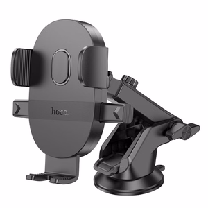 Auton puhelinteline Hoco H19 (dashboard/windshield) musta