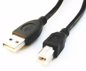 GEMBIRD CCP-USB2-AMBM-6 USB 2.0 A-B -kaapeli, 1.8m, musta