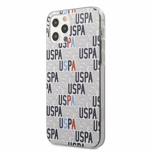 US Polo USHCP12MPCUSPA6 Logo Mania Collection suojakuori laitteelle iPhone 12 / 12 Pro 6.1", valkoinen