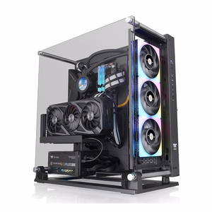 Thermaltake Core P3 TG Pro Midi Tower musta