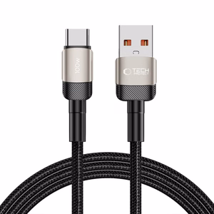 Tech-Protect UltraBoost Evo USB-C / USB-A kaapeli 100W 5A 2m - titaani