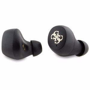 Guess Bluetooth-kuulokkeet GUTWSP4EGK TWS ENC 4G PU METAL LOGO mustat