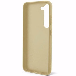 Guess Glitter Script suojakuori Samsung Galaxy S24+:lle - kultainen