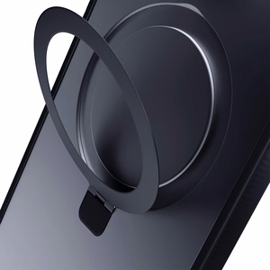 3mk Smoke Case Mag&Stand Samsung Galaxy S25+:lle - musta